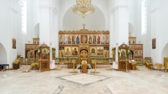 Создающиеся иконостасы храма во имя Торжества Православия в Алтуфьево, г. Москва